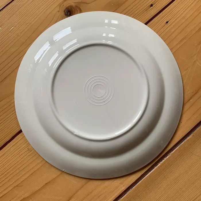 Boch La Louvière plat bord gouden bloemmotief_2.webp