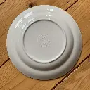 Boch La Louvière plat bord gouden bloemmotief_2.webp