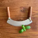 ANDRE VERDIER Rhythmn Wood schommelmes met dubbel handvat 26cm