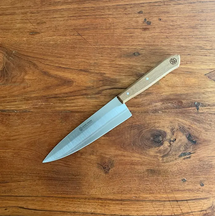 [XX.CHC.E15.AV] ANDRE VERDIER - Chefsmes 15cm eikenhouten handvat